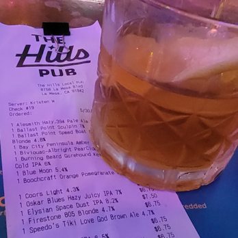 The Hills Pub - Mezcal Old Fashioned - Pubs Near Me - La Mesa, California The Hills Pub - Mezcal Old Fashioned - Pubs Near Me - La Mesa, California