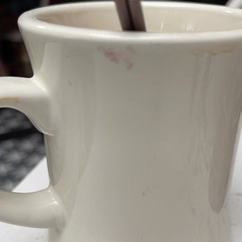 Chelsea Corner - Lipstick on my coffee mug - American Near Me - Dallas, Texas