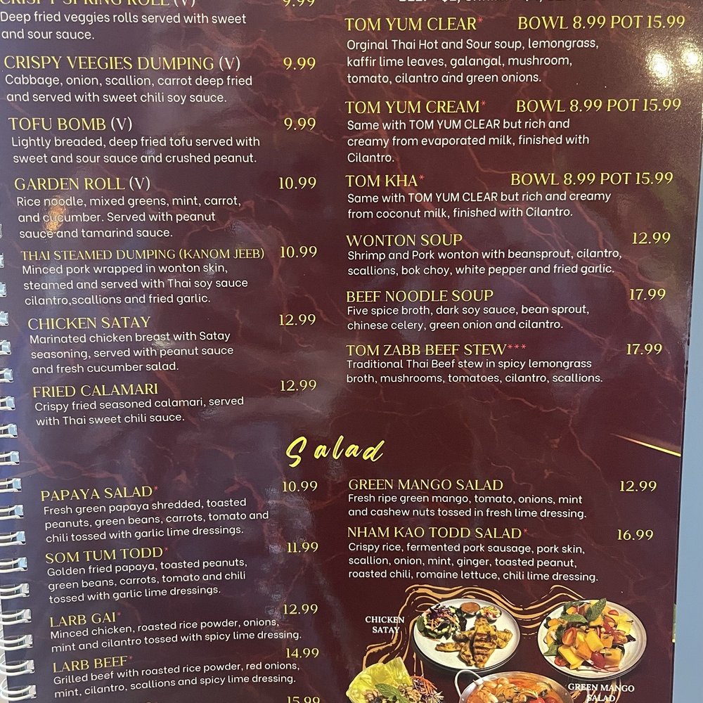 Menu Menu