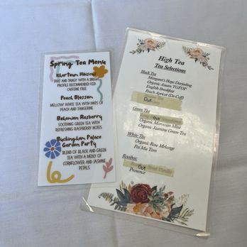 Tea List - Tea menu and seasonal tea menu - Coffee & Tea Near Me - Davis, California
