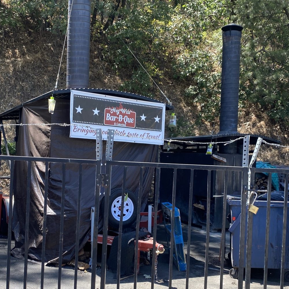 Hog Wild Bar-B-Que - A few of their gigantic smokers. Magic machines right there! - Barbeque Near Me - Placerville, California Hog Wild Bar-B-Que - A few of their gigantic smokers. Magic machines right there! - Barbeque Near Me - Placerville, California