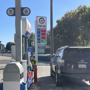 Chevron - a car at a gas station - Gas Stations Near Me - Oakdale, California Chevron - a car at a gas station - Gas Stations Near Me - Oakdale, California
