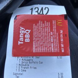 McDonald's - Wrong Sauce