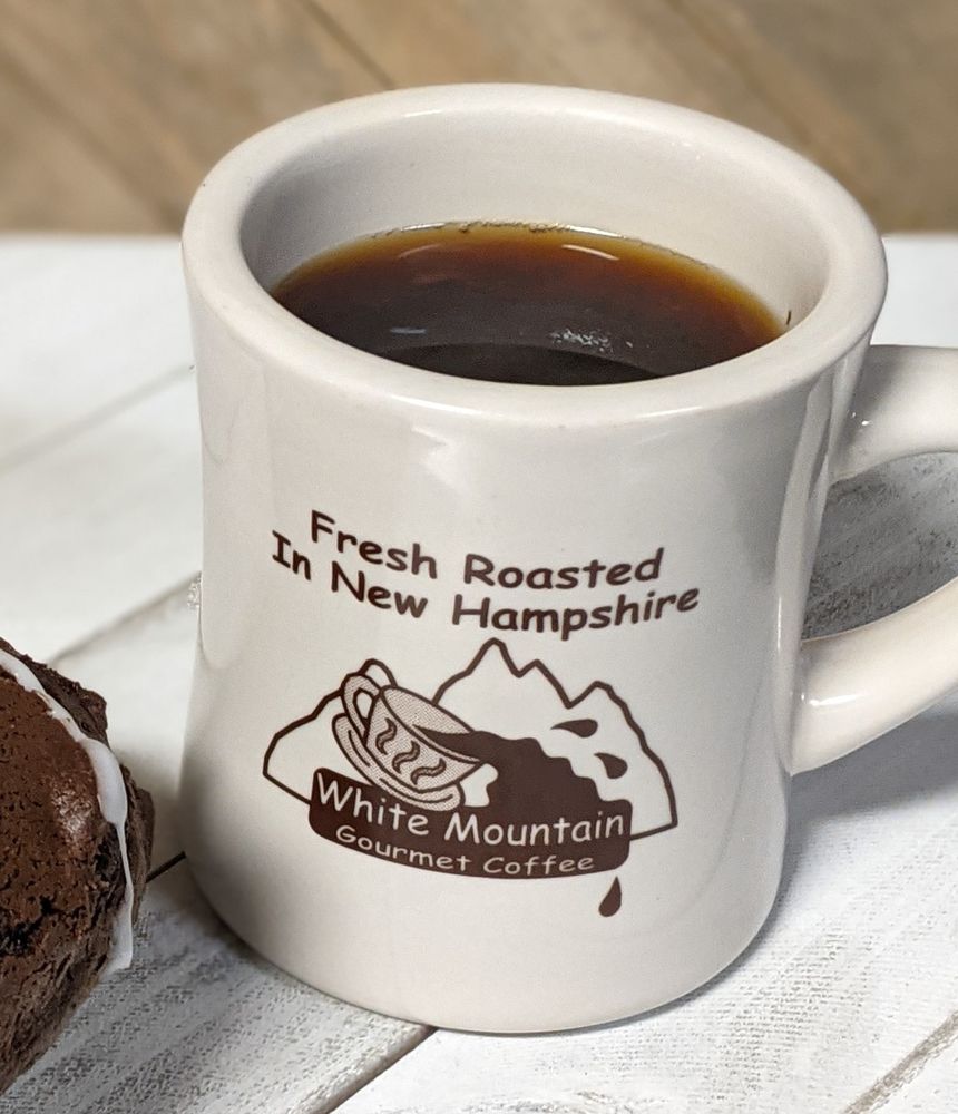 White Mountain Gourmet Coffee Logo