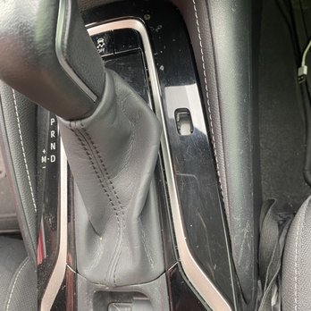 Caliber Collision - The scratches in the shifter and the missing piece to the right again car was brand new when they received it now looks 15 years old inside. - Body Shops Near Me - Las Vegas, Nevada Caliber Collision - The scratches in the shifter and the missing piece to the right again car was brand new when they received it now looks 15 years old inside. - Body Shops Near Me - Las Vegas, Nevada