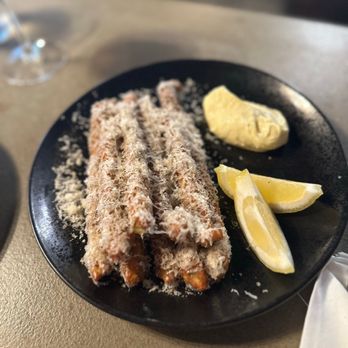 Black Radish - Cacio e Pepe asparagus - Bars Near Me - Tallahassee, Florida Black Radish - Cacio e Pepe asparagus - Bars Near Me - Tallahassee, Florida