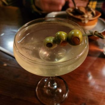 Horsefeathers - Dirty martini extra olives (Tito's vodka). Most excellent. - American Near Me - Tarrytown, New York Horsefeathers - Dirty martini extra olives (Tito's vodka). Most excellent. - American Near Me - Tarrytown, New York