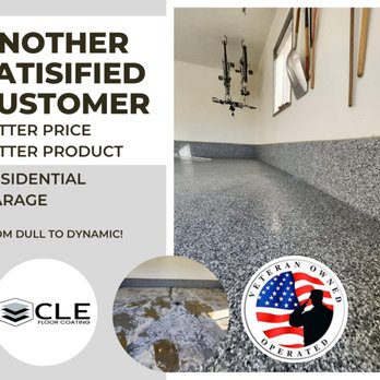 CLE Floor Coating - another satisfied customer better price - Flooring Near Me