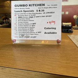 Gumbo Kitchen - Lunch specials