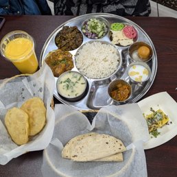 Gujarati Special thali