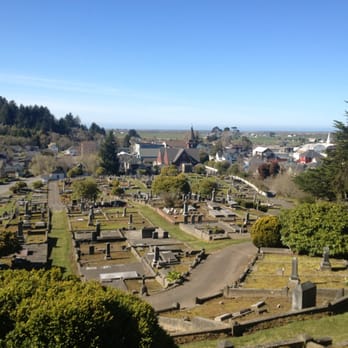 Victorian Inn - View of historical Ferndale from top of cemetery hill - Hotels Near Me - Ferndale, California Victorian Inn - View of historical Ferndale from top of cemetery hill - Hotels Near Me - Ferndale, California