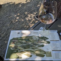 Bethel Heights Vineyard - Map of the vineyard