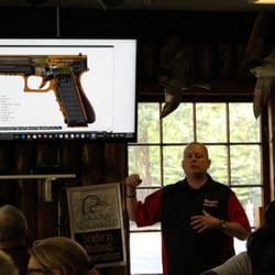 Make Ready! - Classroom teaching pistol operation.