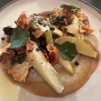 Highlands - Artichoke and pears - New American Near Me - Detroit, Michigan Highlands - Artichoke and pears - New American Near Me - Detroit, Michigan