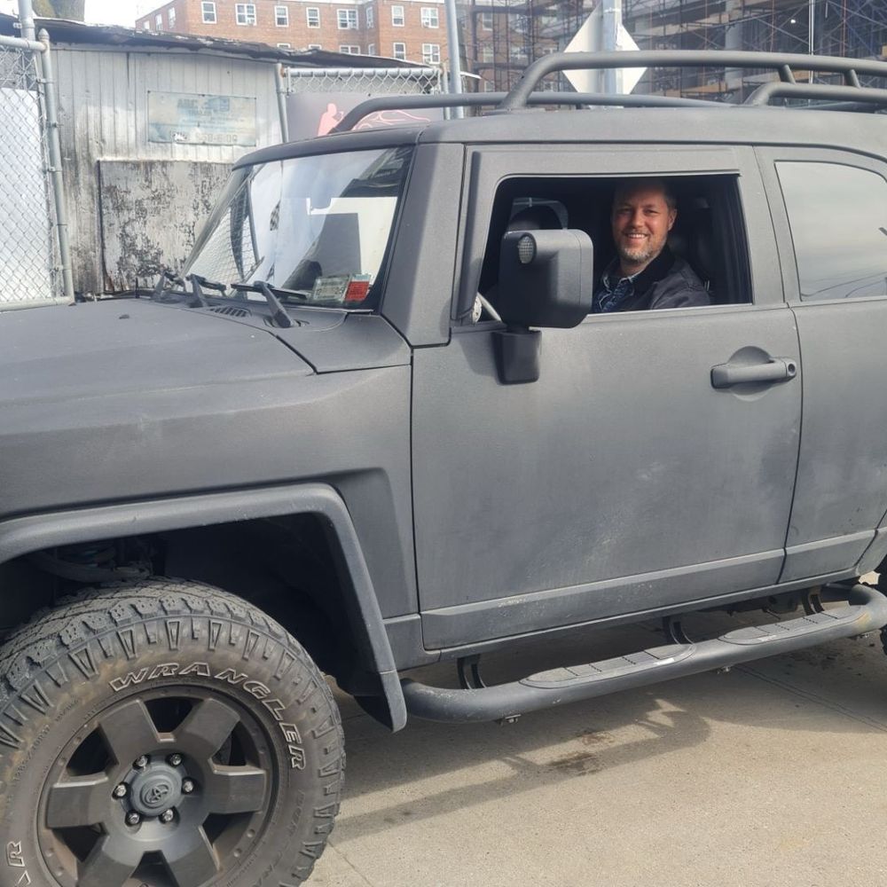 Unfortunately Marvin won't sell me his epic FJ Cruiser! Ha Unfortunately Marvin won't sell me his epic FJ Cruiser! Ha