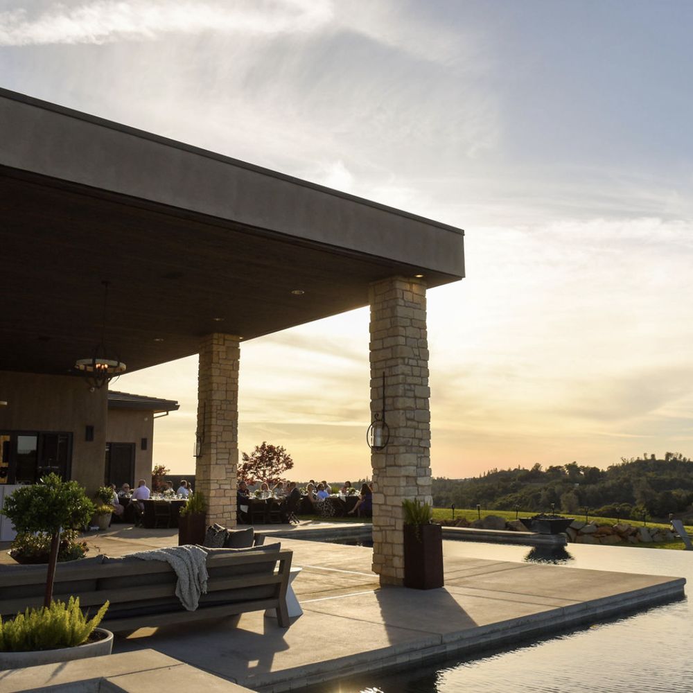 Black Oak Mountain Vineyards - pool and patio - Venues & Event Spaces Near Me - Cool, California