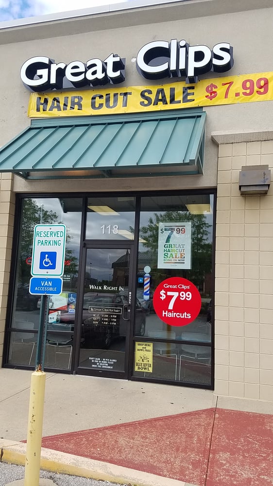GREAT CLIPS Updated July 2024 118 Lee Blvd, Shelbyville, Indiana