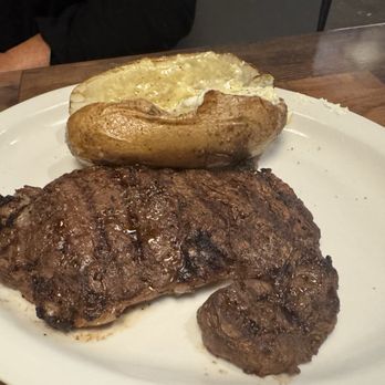 Aspen Creek Grill - Ribeye and baked potato - Comfort Food Near Me - Whitestown, Indiana