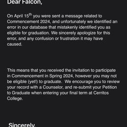 Email error
