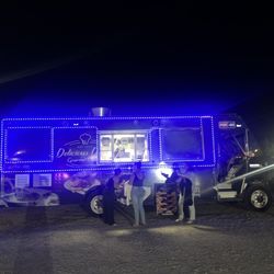 Nice lit up truck