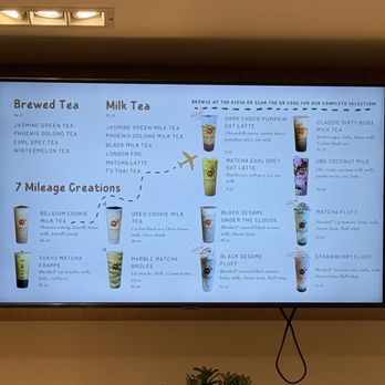 7 Miles Tea Lab - Menu 12/2024 - Bubble Tea Near Me - Chino, California