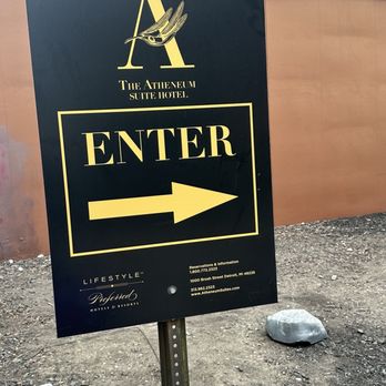 Atheneum Suite Hotel - ENTER-Circular Driveway - Hotels Near Me - Detroit, Michigan