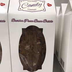 Colorado Candy Company - This is our Bourbon Pecan Bacon Brittle....yup, real bacon