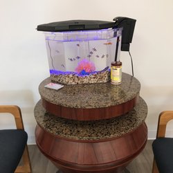Venus Nails & Spa - Fish watching while you dry. Very peaceful!
