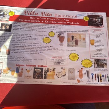 Villa Vito - Pizza Near Me - New Hope, Pennsylvania Villa Vito - Pizza Near Me - New Hope, Pennsylvania