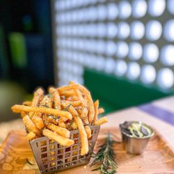 Stadium Club - Truffled Parmesan Fries - aged parmesan cheese, rosemary, white truffle, sea salt