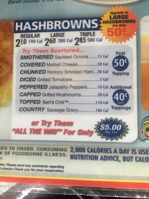 Menu photo 4 Waffle House Ashland, VA Menu photo 4 Waffle House Ashland, VA