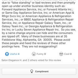 Forward Atlanta Appliance Repair