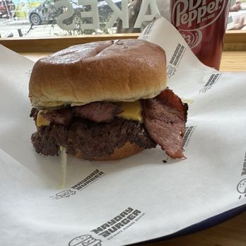 Mayday Burger - Bacon cheeseburger - Burgers Near Me - Toronto, Ontario