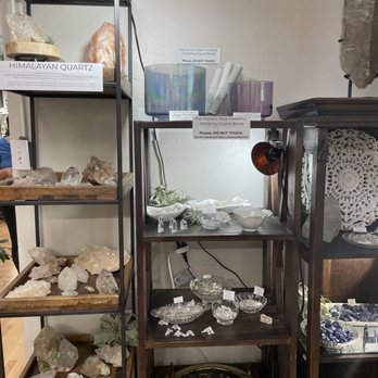 Meadow’s Crystals - Display - Spiritual Shop Near Me - Lehi, Utah
