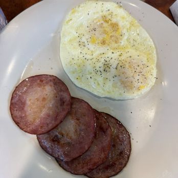 Original Pancake House - Midtown - Canadian Bacon & Eggs - Breakfast & Brunch Near Me - Charlotte, North Carolina