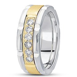 AJ's Jewelry - Mens Diamond wedding band