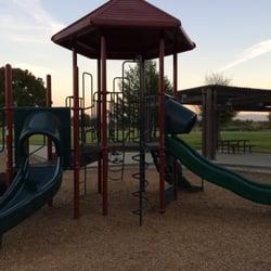 Marlin Pound Neighborhood Park - Small play structure.