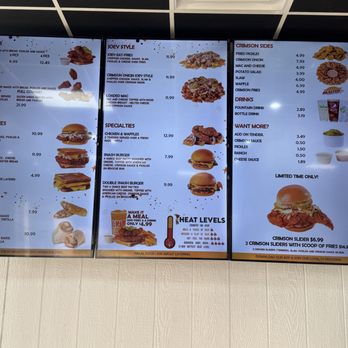 Crimson Coward - Menu - Chicken Shop Near Me - Owings Mills, Maryland