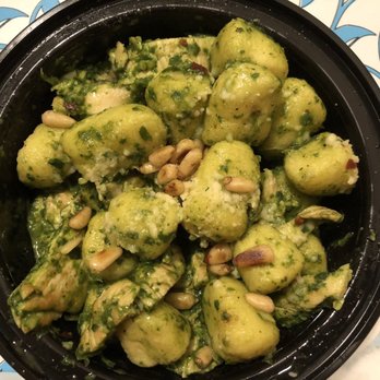 TreVi - Basil Pesto Gnocci with Pine Nuts, add chicken. - Italian Near Me - Glenside, Pennsylvania