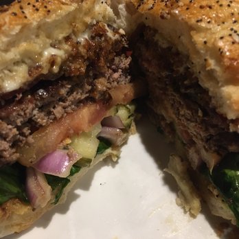 Local Goat - TN Whiskey Glazed Burger* - New American Near Me - Pigeon Forge, Tennessee