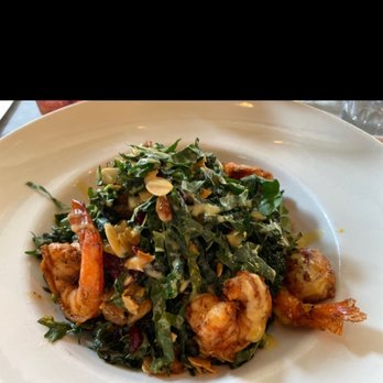 Jacob's Pickles - Spicy shrimp Spiced Shrimp Market Kale Salad - Comfort Food Near Me - New York, New York Jacob's Pickles - Spicy shrimp Spiced Shrimp Market Kale Salad - Comfort Food Near Me - New York, New York