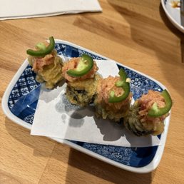 Crispy Spicy Tuna Roll Crispy Spicy Tuna Roll