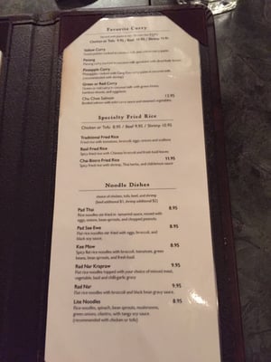 Menu photo 4 Chai's Asian Bistro Chicago, IL Menu photo 4 Chai's Asian Bistro Chicago, IL
