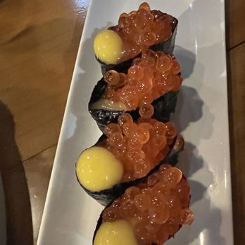 Syun Izakaya - Ikura w broken egg - Sushi Bars Near Me - Hillsboro, Oregon Syun Izakaya - Ikura w broken egg - Sushi Bars Near Me - Hillsboro, Oregon
