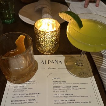 Alpana - Old fashioned & Melon cocktail - New American Near Me - Chicago, Illinois Alpana - Old fashioned & Melon cocktail - New American Near Me - Chicago, Illinois