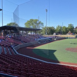 Kokomo Municipal Stadium - Facing jack rabbits dugout from behind home