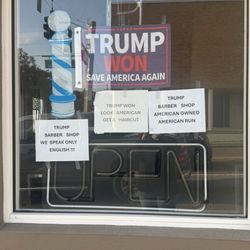 Lake Eustis Barber Shop - Racist
