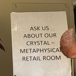 Souly Holistic - A sign in the lobby