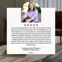 Collene McCarter - Every Door Real Estate - First time home buyer five star review!