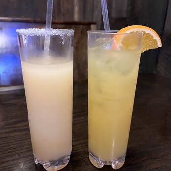 JJ's Grill - Peach Frozen Margarita // Cactus Cooler - American Near Me - Fayetteville, Arkansas JJ's Grill - Peach Frozen Margarita // Cactus Cooler - American Near Me - Fayetteville, Arkansas